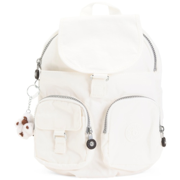 Kipling Lovebug Nylon Backpack With Furry Monkey